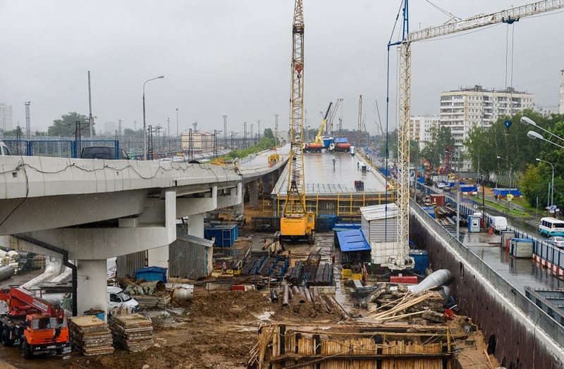 СТРОИТЕЛЬСТВО ЮГО-ВОСТОЧНОЙ ХОРДЫ