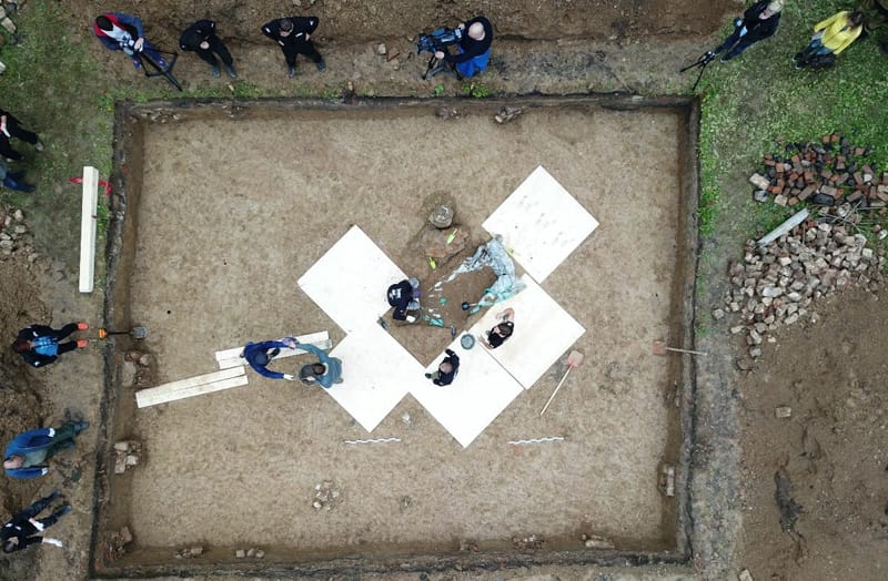 останки французского дивизионного генерала Гюдена