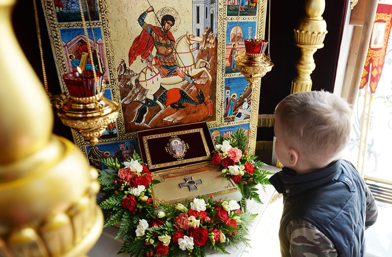 иконы святого Георгия Победоносца