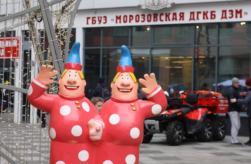 масленица, детская морозовская больница