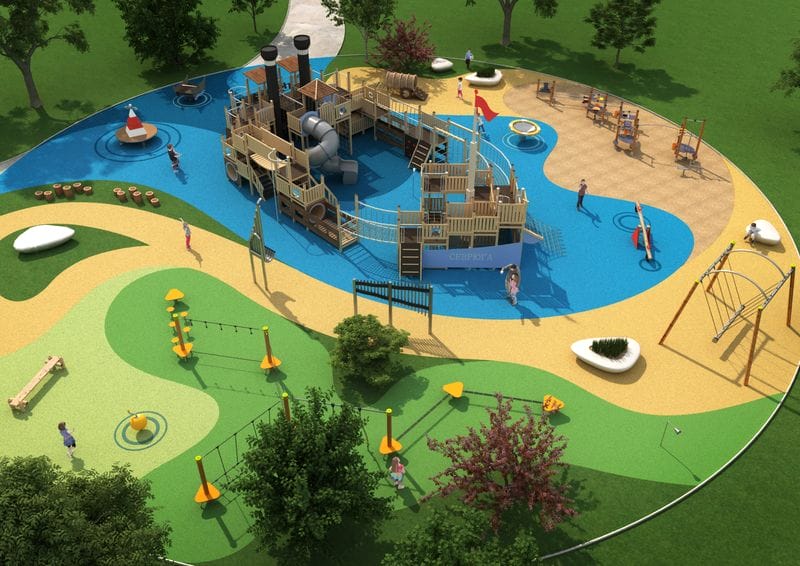 детская площадка