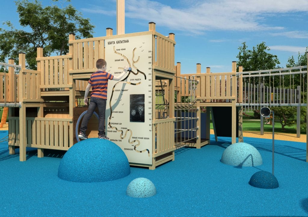 Ростомер, детская площадка