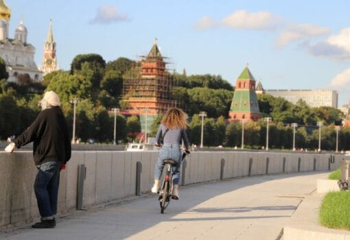 набережная, Балчуг, Кремль, велосипед, Москва