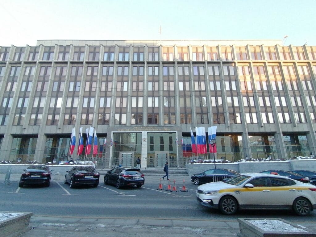 совет Федерации, здание. Фото Ольги Давыдовой