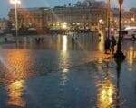 Москва вечерняя, дождь, фонарь, погода, Фото Ольги Давыдовой
