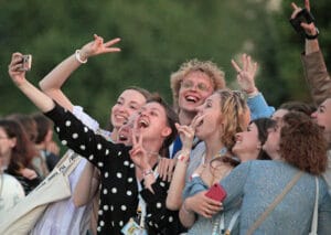 выпускной в Парке Горького