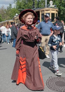 парад ретротранспорта, трамваи