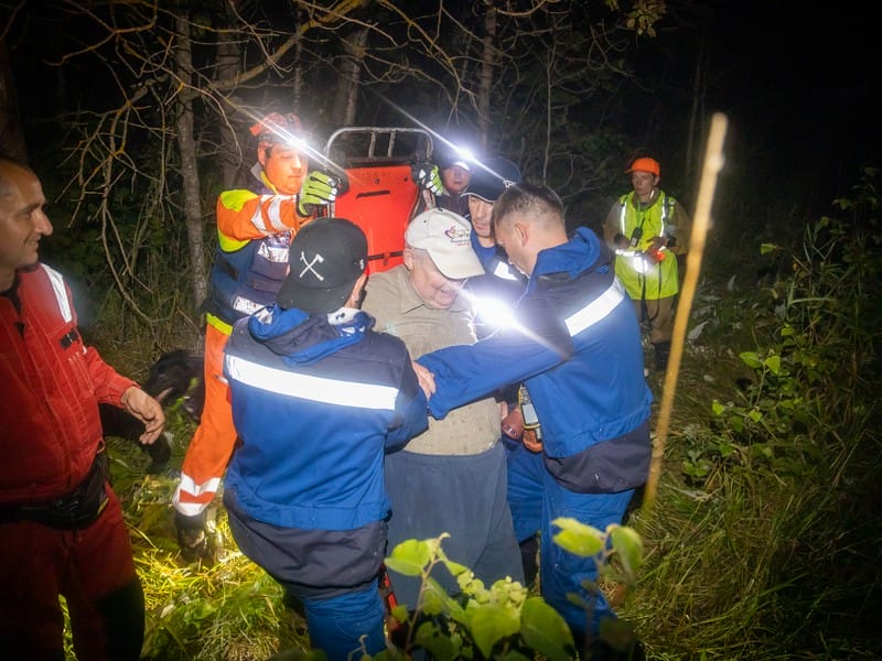 Baklanov, rescuer, photo by IAC