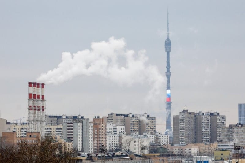 город, телебашня, погода, февраль, зима, весна, Фото Кирилла Зыкова / агентство «Москва»