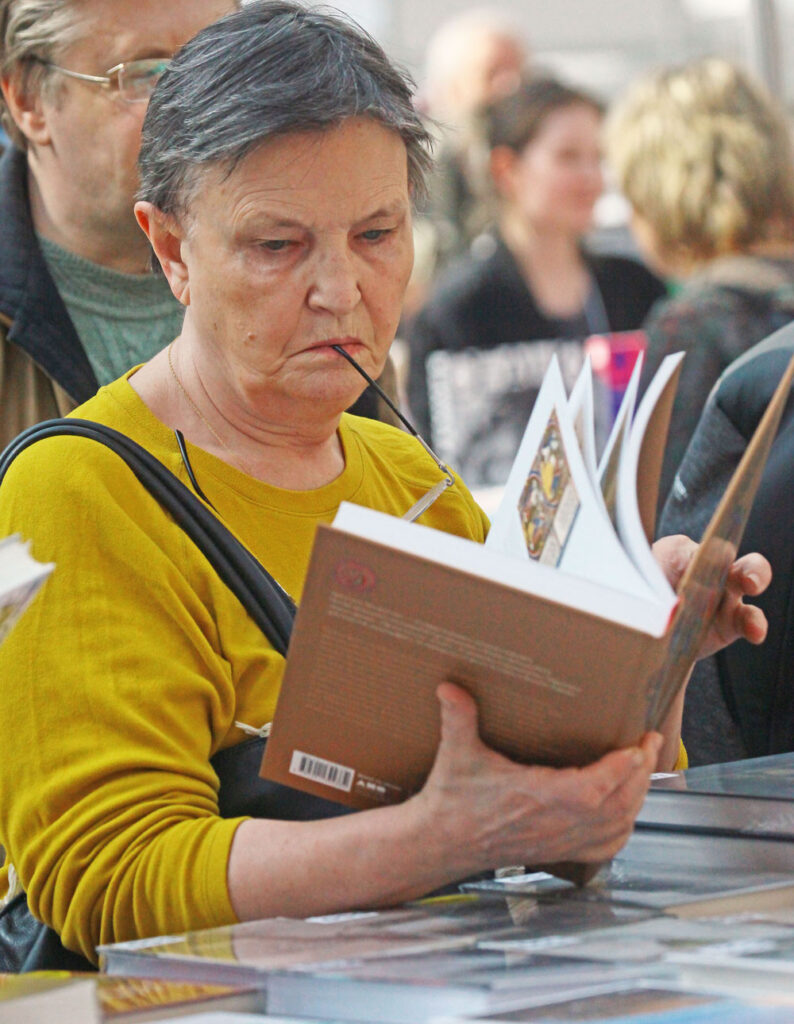 book exhibition, photo by Mikhail Kovalev