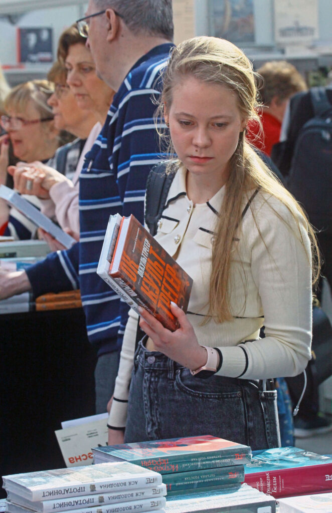 book exhibition, photo by Mikhail Kovalev