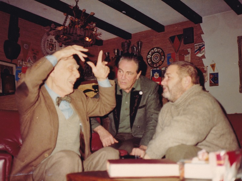 23. ЮС , барон и Шаляпин. Вадуц. 1982 год.