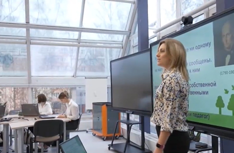 скриншот с видео Москва 24