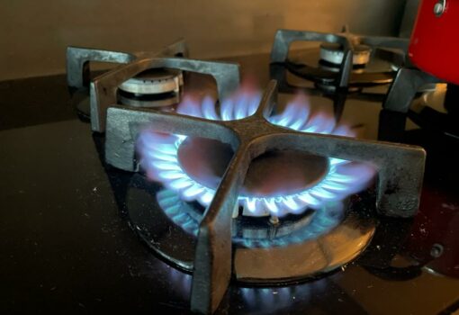 плита, газ, огонь, фото Наталии Бахаревой