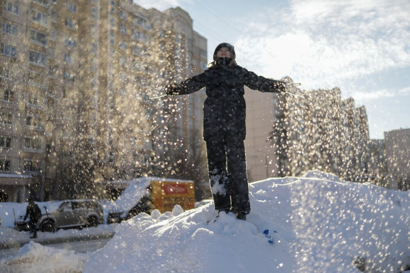 зима, снег, Фото агентства «Москва»