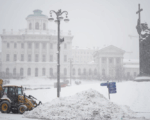 снегопад, зима, дом пашкова, Фото Александра Авилова / агентство «Москва»