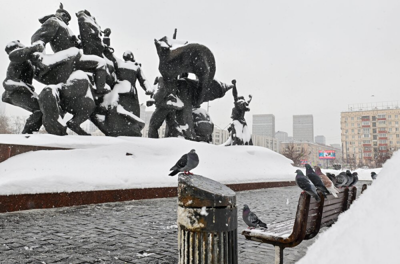зима, снег, 1905 года, Фото Сергея Киселева / агентство «Москва»