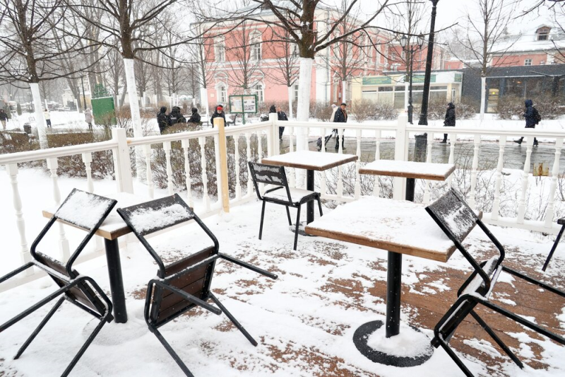 6 апреля, снег, Фото Ярослава Чингаева / агентство «Москва