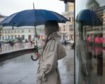 май, дождь, зонт,Фото Ариура Новосильцева / агентство «Москва»