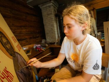 Студенты столичного колледжа восстановили историческую церковь в Тверской области