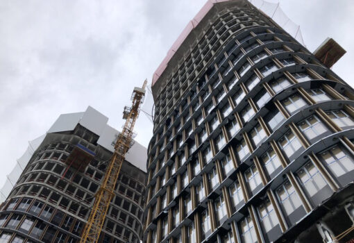 дом стройка Фото Мобильного репортера / агентства «Москва»